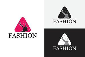 plantilla de diseño de logotipo de moda vector