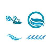 Wave beach vector illustration design