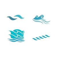 Wave beach vector illustration design