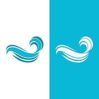 Wave beach vector illustration design