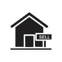 residential, real estate solid style icon. vector designs that are suitable for websites, applications, apps.