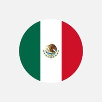 Country Mexico. Mexico flag. Vector illustration.