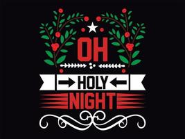 Christmas t-shirt design vector