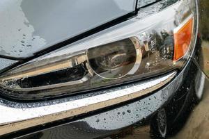 car wash cleaning and prepare for detailing photo