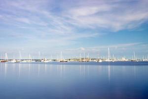 coastline and waterfront near newport rhode island photo