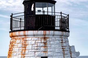 castle hill lighthouse in newport rhode island photo