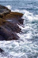 coastline near newport rhode island photo