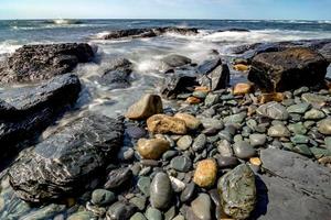 costa cerca de newport rhode island foto