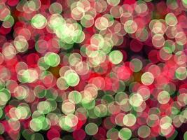 Colorful circular bokeh background. photo