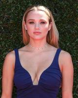 LOS ANGELES - APR 30  Hunter King at the 44th Daytime Emmy Awards - Arrivals at the Pasadena Civic Auditorium on April 30, 2017 in Pasadena, CA photo