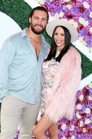 Del Mar  NOV 6 - Brock Davies, Scheana Shay at the 2021 Breeders Cup Race at the Del Mar Racetrack on November 6, 2021 in Del Mar, CA photo