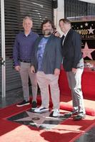 LOS ANGELES   SEP 18 - Mike White, Jack Black, Richard Linklater at the Jack Black Star Ceremony on the Hollywood Walk of Fame on September 18, 2018 in Los Angeles, CA photo