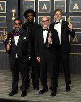 LOS ANGELES MAR 27 - Joseph Patel, Ahmir Thompson aka Questlove, David Dinerstein, Robert Fyvolent at the 94th Academy Awards at Dolby Theater on March 27, 2022 in Los Angeles, CA photo