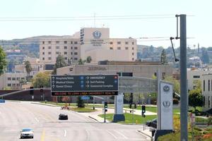 LOS ANGELES  APR 11 - Loma Linda University Medical Center at the Hospital changes due to COVID 19 at the Loma Linda University Medical Center on April 11, 2020 in Loma Linda, CA photo