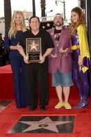 LOS ANGELES  JAN 9 - Nancy O Dell, Burt Ward, Kevin Smith, Maria Menounos at the Burt Ward Star Ceremony on the Hollywood Walk of Fame on JANUARY 9, 2020 in Los Angeles, CA photo