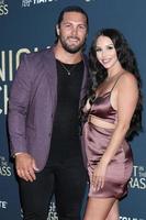 LOS ANGELES  JUL 19 - Brock Davies, Scheana Shay at Midnight in the Switchgrass Special Screening at Regal LA Live on July 19, 2021 in Los Angeles, CA photo