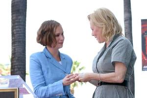 LOS ANGELES - APR 25  Hannah Einbinder, Jean Smart at the Jean Smart Ceremony on the Hollywood Walk of Fame on April 25, 2022 in Los Angeles, CA photo