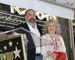 LOS ANGELES   FEB 12 - Mandy Patinkin, Kathryn Grody at the Mandy Patinkin Star Ceremony on the Hollywood Walk of Fame on February 12, 2018 in Los Angeles, CA photo