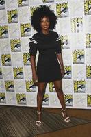 SAN DIEGO - July 23  Jade Eshete at Comic Con Sunday 2017 at the Comic Con International Convention on July 23, 2017 in San Diego, CA photo