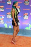 LOS ANGELES   APR 9 - Sasha Banks at the 2022 Kids Choice Awards at Barker Hanger on April 9, 2022  in Santa Monica, CA photo