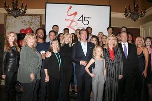 LOS ANGELES  MAR 26 - Young and Restless Cast at the The Young and The Restless Celebrate 45th Anniversary at CBS Television City on March 26, 2018 in Los Angeles, CA photo