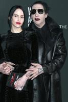 LOS ANGELES  JAN 4 - Lindsay Usich and Marilyn Manson at the Art of Elysium Gala  Arrivals at the Hollywood Palladium on January 4, 2020 in Los Angeles, CA photo