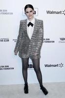 LOS ANGELES  FEB 9 - Emily Hampshire at the 28th Elton John Aids Foundation Viewing Party at the West Hollywood Park on February 9, 2020 in West Hollywood, CA photo