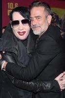 LOS ANGELES   SEP 23 - Marilyn Manson, Jeffrey Dean Morgan at the  The Walking Dead  Season 10 Premiere Event at the TCL Chinese Theater on September 23, 2019 in Los Angeles, CA photo