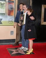 LOS ANGELES   FEB 12 - Rupert Friend, Mandy Patinkin, Patti LuPone at the Mandy Patinkin Star Ceremony on the Hollywood Walk of Fame on February 12, 2018 in Los Angeles, CA photo