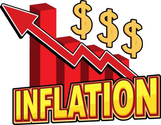 Inflation isolated word text