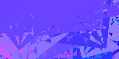 Light Purple vector texture with random triangles.