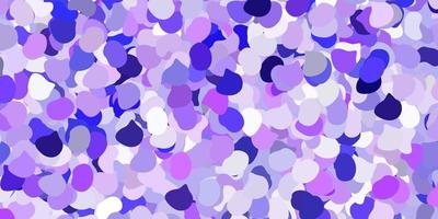 Light purple vector template with abstract forms.