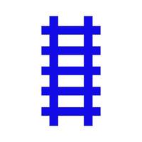 Ladder illustrated on a white background vector