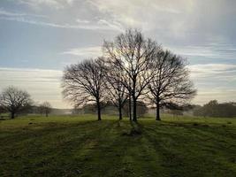 una vista de la campiña de cheshire cerca de knutsford foto