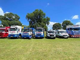 Whitchurch in the UK in June 2022. A view of a Truck at a Truck show photo