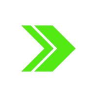 Arrow illustrated on white background vector