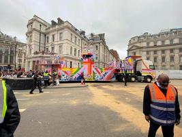 London in the UK in June 2022. A view of the Platinum Jubilee Parade in London photo