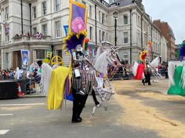London in the UK in June 2022. A view of the Platinum Jubilee Parade in London photo