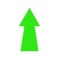 Arrow illustrated on white background vector