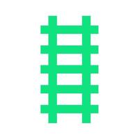 Ladder illustrated on a white background vector
