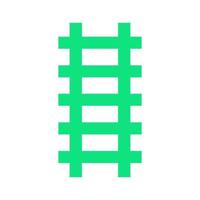 Ladder illustrated on a white background vector