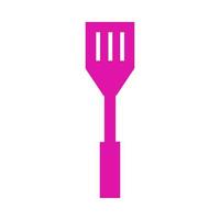 Spatula illustrated on a white background vector