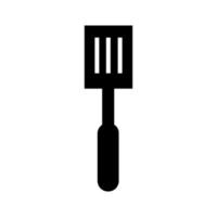 Spatula illustrated on a white background vector