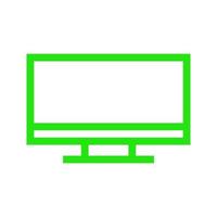 Computer illustrated on white background vector