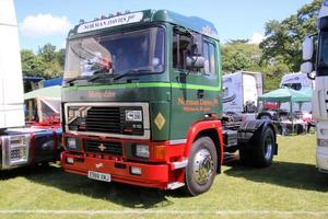 Whitchurch in Shropshire in June 2022. A view of some Trucks at a Truck show photo