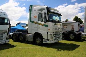 Whitchurch in Shropshire in the UK in June 2022. A view of some Trucks photo