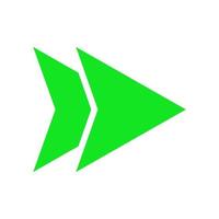 Arrow illustrated on white background vector