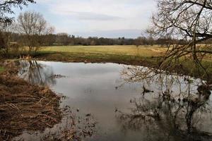 A view of the Shropshire Countryside near Shrewsbury photo