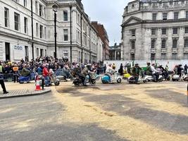 London in the UK in June 2022. A view of the Platinum Jubilee Parade in London photo