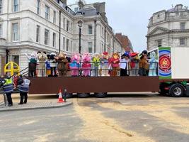 londres en el reino unido en junio de 2022. una vista del desfile del jubileo de platino en londres foto